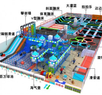 大型蹦床樂園03