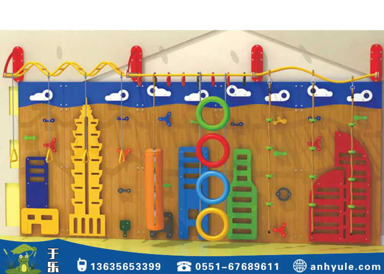 兒童游樂(lè)設(shè)備攀巖墻