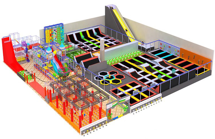 大型蹦床設(shè)備
