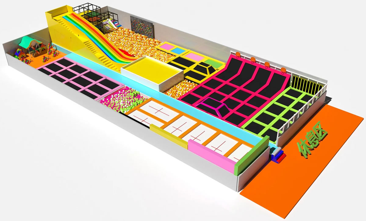 大型蹦床設(shè)備廠家