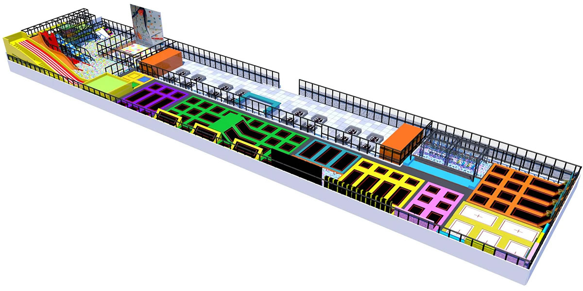 大型蹦床設(shè)備廠家