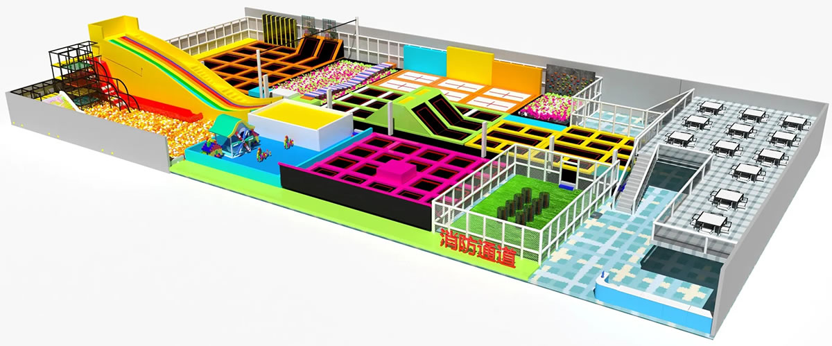大型蹦床設(shè)備廠家