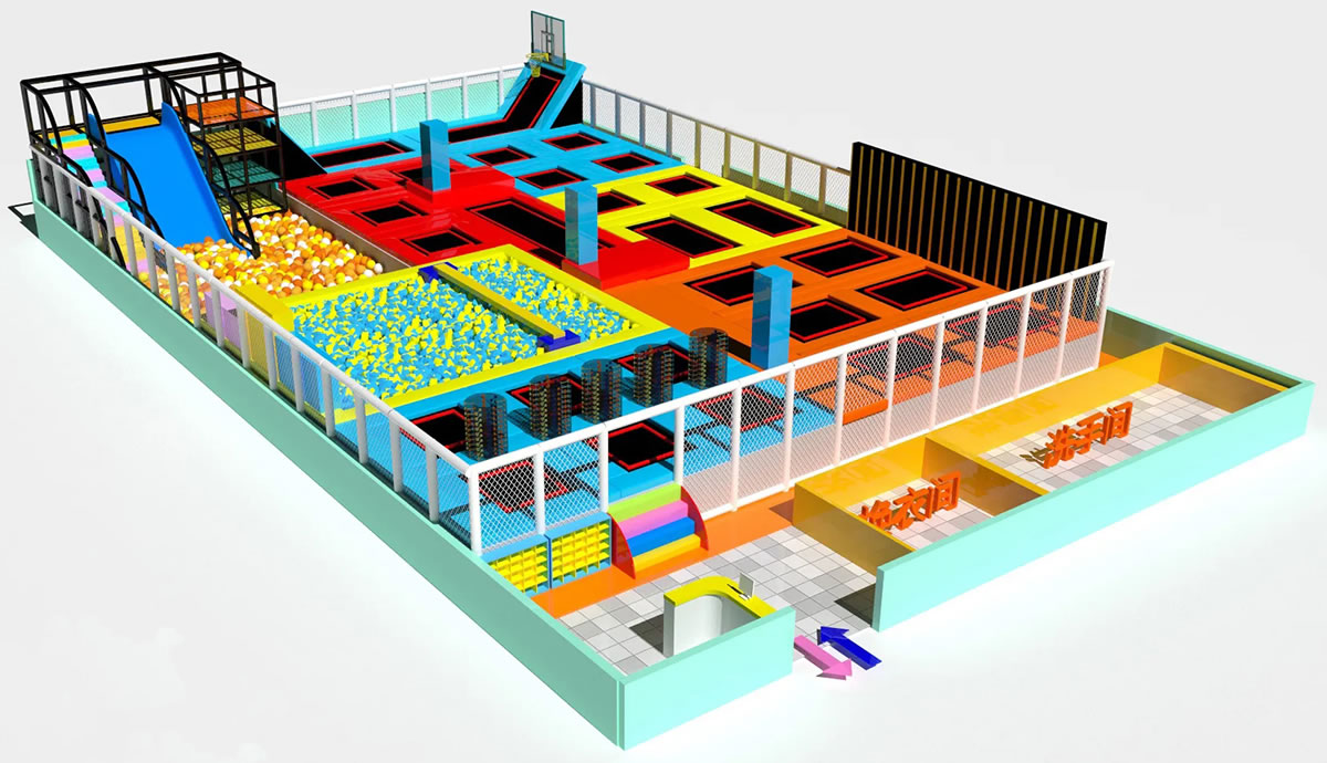 大型蹦床設備廠家