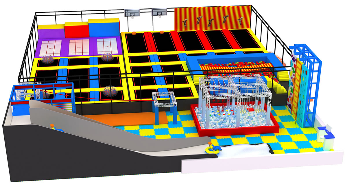 大型蹦床設(shè)備廠家