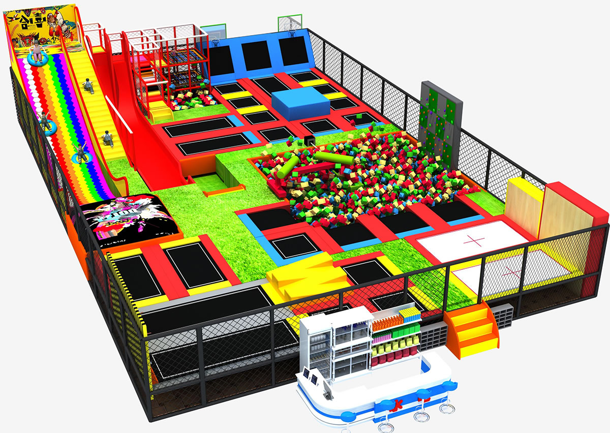 大型蹦床設(shè)備廠家