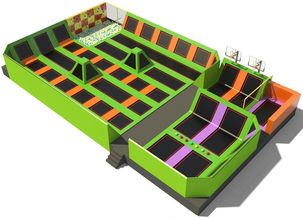 大型蹦床設(shè)備廠家