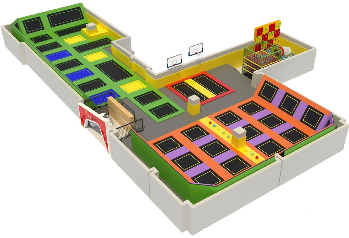 大型蹦床設(shè)備廠家